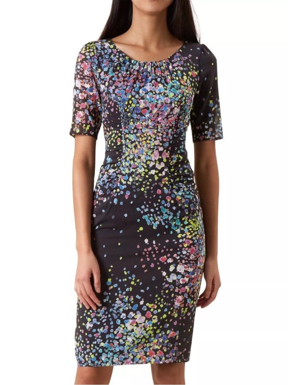 Hobbs London Lauren Silk Dress